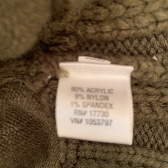 🚫SOLD Locally🚫Xhilaration Green knit shrug - Picture 5 of 6